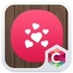 valentine day theme android application logo